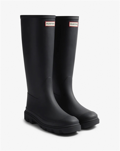 Hunter - Unisex Downpour Tall Gummistøvle - Black